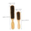 Beavorty 2pcs Beard Grooming Kit Men's Boars Hair Brush Gentle Bristles Portable view 4