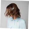 Angoily Hairstyles Hair Decorations for Women Bride Hair Pin Dress for Wedding Guest Women Bride to Me Costume Rave Robe Hair Clips Hair Styling Comb Pink Bridal Side Hair Comb Party Alloy view 4