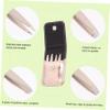 Didiseaon 4pcs Mini Stainless Steel Eyebrow Tweezers Set Precision Brow Clips for Eyebrow Shaping Lightweight Beauty Tools for Home Use for Women and Men view 2
