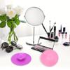 Didiseaon Silicone Scrub Pad for Cleaning Makeup Brushes and Sponges 3.93 X 3.93 Inch Pink Cleaning Tool view 2