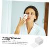balacoo 1000pcs Thin Cotton Pads for Makeup Removal Non-Woven Cosmetic Wipes Plastic Box Gentle and Absorbent Cleansing Pads for Nail Polish and Face Style view 4