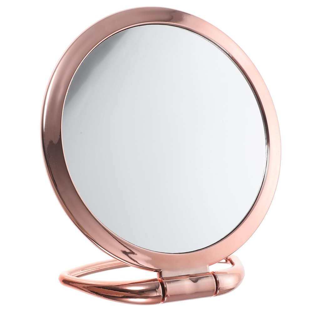 Didiseaon Portable Makeup Mirror Magnifying Glass Double-Sided Folding Travel Mirror for Women
