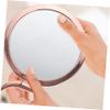 Didiseaon Portable Makeup Mirror Magnifying Glass Double-Sided Folding Travel Mirror for Women view 4