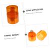 Didiseaon 1pc Scalp Serum Roller Applicator Bottle Material Hair Scalp Massage Comb Flexible Oil Applicator for Care and Nourishment Random view 3
