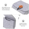 Angoily 6-bottle Essential Oil Storage Bag Felt Pouch for Travel Non-woven Fabric Holder view 4