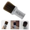 Angoily Hair Removal Brush Hairdressing Neck Duster Barber Supplies Silver Hair Cleaning Brush for Hair view 3