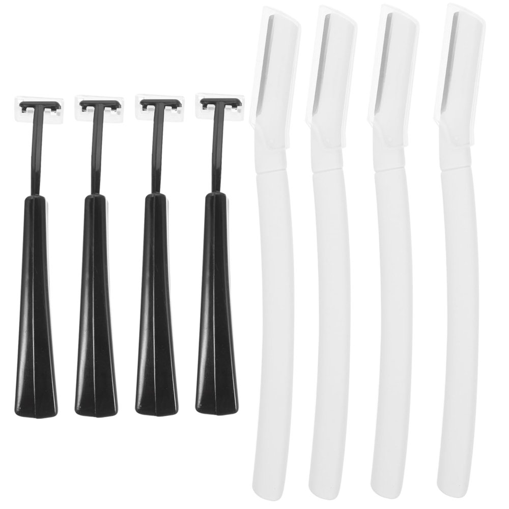Beavorty 4sets Portable Eyebrow Shape Trimmer for Women Eyebrow Grooming for and Lightweight Design for Facial Hair Removal