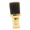 Angoily Broken Hair Brush for Barbers Neck Duster and Hair Cleaning Tool for Grooming for Salons and Personal Use Effortlessly Gold view 1