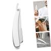 Angoily Foldable Manual Razor Blade Holder for Men Durable Shaver Blades Holder for Hair Beard and Eyebrow Grooming Lightweight Practical Design for Easy Use view 3