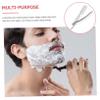 Angoily Foldable Manual Razor Blade Holder for Men Durable Shaver Blades Holder for Hair Beard and Eyebrow Grooming Lightweight Practical Design for Easy Use view 4
