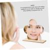 1 Pc Makeup Mirror Portable Vanity Mirror Cute Flower Shape Acrylic Love Heart Design Mirror for Women view 4