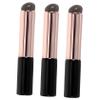 Angoily 3pcs Ergonomic Lip Brush Silicone Applicator Wands Reusable for Lipstick Lip Balm Gloss Concealer Professional Makeup Kit view 1