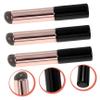 Angoily 3pcs Ergonomic Lip Brush Silicone Applicator Wands Reusable for Lipstick Lip Balm Gloss Concealer Professional Makeup Kit view 2