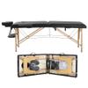 24/7 Shop at Home AM226M-NU418CL 83 Inch Modern Portable Massage Table with Adjustable Height, Lightweight and Foldable, Esthetician Bed for Beauty Salons, Bedroom, Black view 1