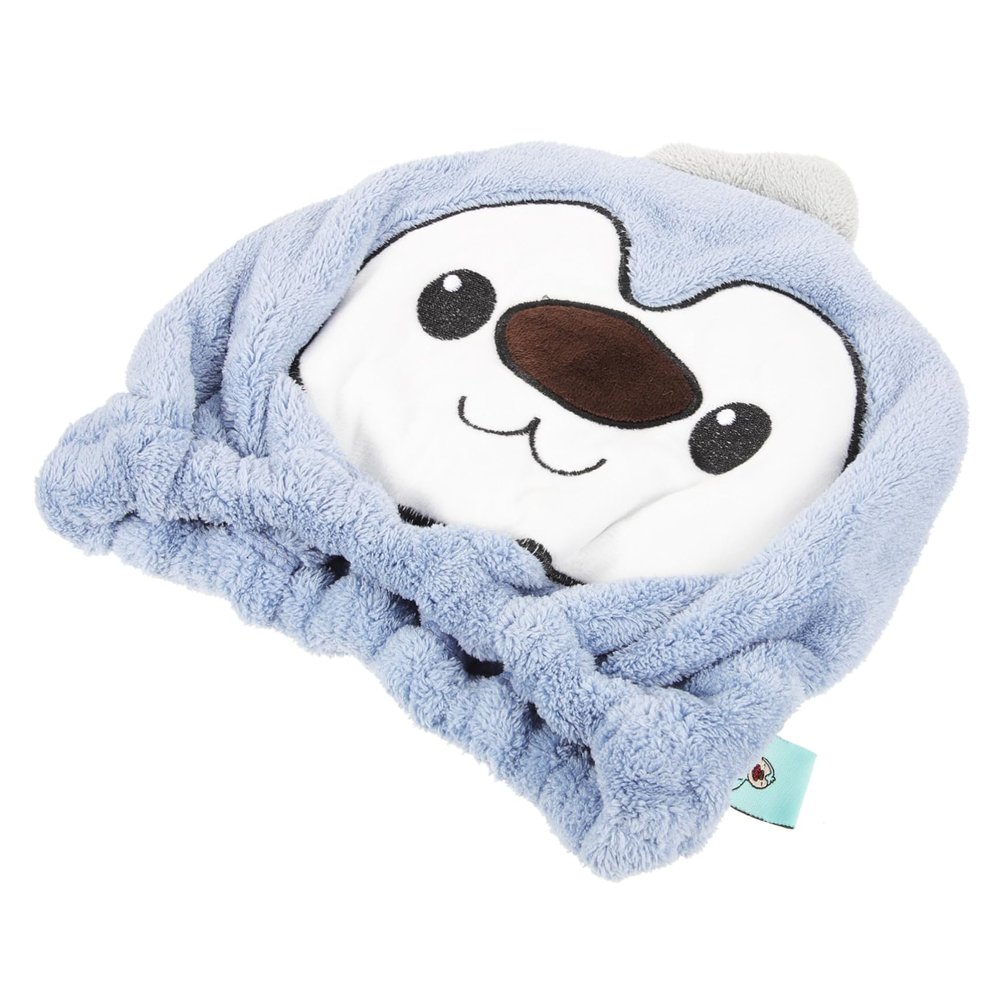 Angoily Cute Cartoon Absorbent Hair Drying Hat Thick Soft Head Wrap Towel for Wet Hair Quick Drying Cap for and Moms Ideal for Hair Care and Styling
