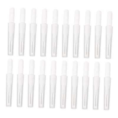 Didiseaon 20pcs Mini Eyebrow Makeup Brushes with Comfortable Grip for Precise Application Multi-use Eyebrow and Interdental Cleaning Tool for Home and Travel
