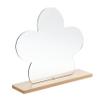 MERRYHAPY 1pc Flower-Shaped Cosmetic Mirror Portable Travel Makeup Mirror for Girls Cute Heart Design for Bedroom Vanity Use Chic Practical Desktop Accessory view 1