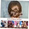 balacoo Vintage Sandalwood Hair Chopstick Dragon Design Elegant Wooden Hair Stick for Women and Girls for Messy Buns and Updos for Celebrations view 3