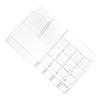Angoily Clear Makeup Organizer with Stylish Diamond Texture Versatile Cosmetic Storage for Vanity Bathroom and Dresser Transparent Lipstick Holder for Beauty Products view 1