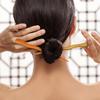 4pcs Hair Sticks Hair Chopsticks Chinese Tortoise Shell Hairpin Hair Clip Styling Pin Accessories for Women Hair Barrettes view 3