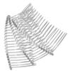 Didiseaon 20 Tooth Metal Bridal Hair Comb Set Wedding Veil Clip Combs for Women Diy Projects view 1