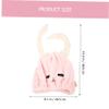 Angoily Cute Hair Towel Wrap Hat Absorbent Hair Dry Cap for Boys and Girls Easy to Use view 2