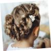 Angoily 3pcs Bridal Hair Combs Rhinestones and Elegant Wedding Headpieces for Brides and Bridesmaids Decorative Hair Accessories for Special Occasions view 3