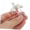 Angoily 3pcs Bridal Hair Combs Rhinestones and Elegant Wedding Headpieces for Brides and Bridesmaids Decorative Hair Accessories for Special Occasions view 4