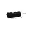 Angoily 2pcs Silicone Bath Scrubbers Gentle Exfoliating Body Shower Brushes Wear-Resistant Convenient for Sensitive Skin Black Blue view 4