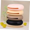 Angoily 4pcs Silicone Makeup Sponge Cases Portable Powder Puff Storage Organizer for Travel Protect Beauty Sponges Lightweight and Compact Suitable view 2