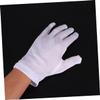 12pairs Elastic Polyester Protective Gloves for Jewelry Inspection and Household Tasks Durable Etiquette Gloves for Cleaning Gardening and Manual Work Easy to Clean and Reusable view 3