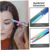 Didiseaon 4pcs Tweezer Mens Tools Hair Plucker Suits for Men Beauty Kit Pro Tools Eyelash Tools Brow Remover Tools Plucking Eyebrows Men Suit Cosmetic Clamp Stainless Steel Man view 2