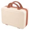 Housoutil Pastel Travel Box Suitcase Makeup Box for Women Mini Makeup Suitcase Storage Boxes for Makeup view 1