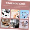 Housoutil Pastel Travel Box Suitcase Makeup Box for Women Mini Makeup Suitcase Storage Boxes for Makeup view 4