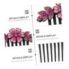Angoily Hair Combs for Styling Rhinestone Flower Hair Side Comb Accessories Decorative view 4