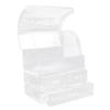 Angoily Dustproof Makeup Organizer Box Large Capacity Acrylic Desktop Storage Drawers view 1