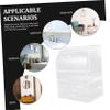 Angoily Dustproof Makeup Organizer Box Large Capacity Acrylic Desktop Storage Drawers view 2