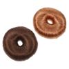 Angoily 2pcs Girls Wig Hair Donut Bun Maker Updo Hair Extension Rings Elastic Bands for Curly view 1