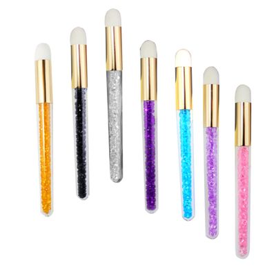 Beatifufu 7pcs Lash Cleansing Brush Pore Brush Facial Cleaning Tool Soft Dense Bristles for Deep Cleansing