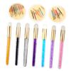 Beatifufu 7pcs Lash Cleansing Brush Pore Brush Facial Cleaning Tool Soft Dense Bristles for Deep Cleansing view 3