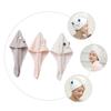 Beatifufu 3pcs Fleece Hair Drying Caps Fast Absorbent Shower Accessories for Women Hair Towel Wraps for Gym Travel Beach and Daily Use view 3