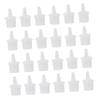 Beatifufu 100pcs Eyelash Glue Bottle Nozzle Caps Replacement Tips for Lash Bottles Tool for Beauty Salons Home Use Prevents Clogging Safe Material view 1