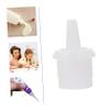 Beatifufu 100pcs Eyelash Glue Bottle Nozzle Caps Replacement Tips for Lash Bottles Tool for Beauty Salons Home Use Prevents Clogging Safe Material view 4