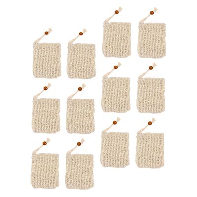 POPETPOP 14pcs Soap Saver Mesh Bags Multi-function Exfoliating Soap Pouches for Bathing and Shower Convenient Lathering Accessories for Home and Travel