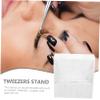 Angoily Tweezers Storage Rack Salon Storage Lashes Tweezers Convenient Tweezers Rack Eyelash Curler Make up view 4