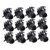 Beatifufu 24pcs Mini Claw Clips for Women and Girls Non-slip Plastic Hair Claws for Thick and Thin Hair Black Everyday Use view 1
