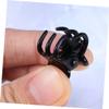 Beatifufu 24pcs Mini Claw Clips for Women and Girls Non-slip Plastic Hair Claws for Thick and Thin Hair Black Everyday Use view 2