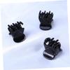 Beatifufu 24pcs Mini Claw Clips for Women and Girls Non-slip Plastic Hair Claws for Thick and Thin Hair Black Everyday Use view 3