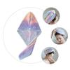 Beatifufu 3pcs Quality Fleece Materials Shower Cap for Hair Drying Non-Slip Bath Towel Turban Rainbow Design view 2