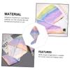 Beatifufu 3pcs Quality Fleece Materials Shower Cap for Hair Drying Non-Slip Bath Towel Turban Rainbow Design view 4